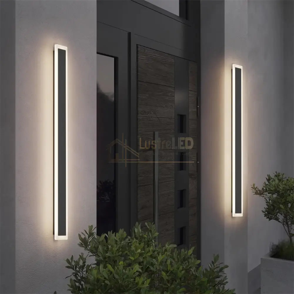 Bara Luminoasa LED Exterior IP65 220V Wall Light Fixtures