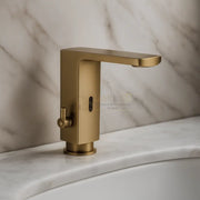 Baterie De Lavoar Cu Senzor Finisaj Bronz Antichizat