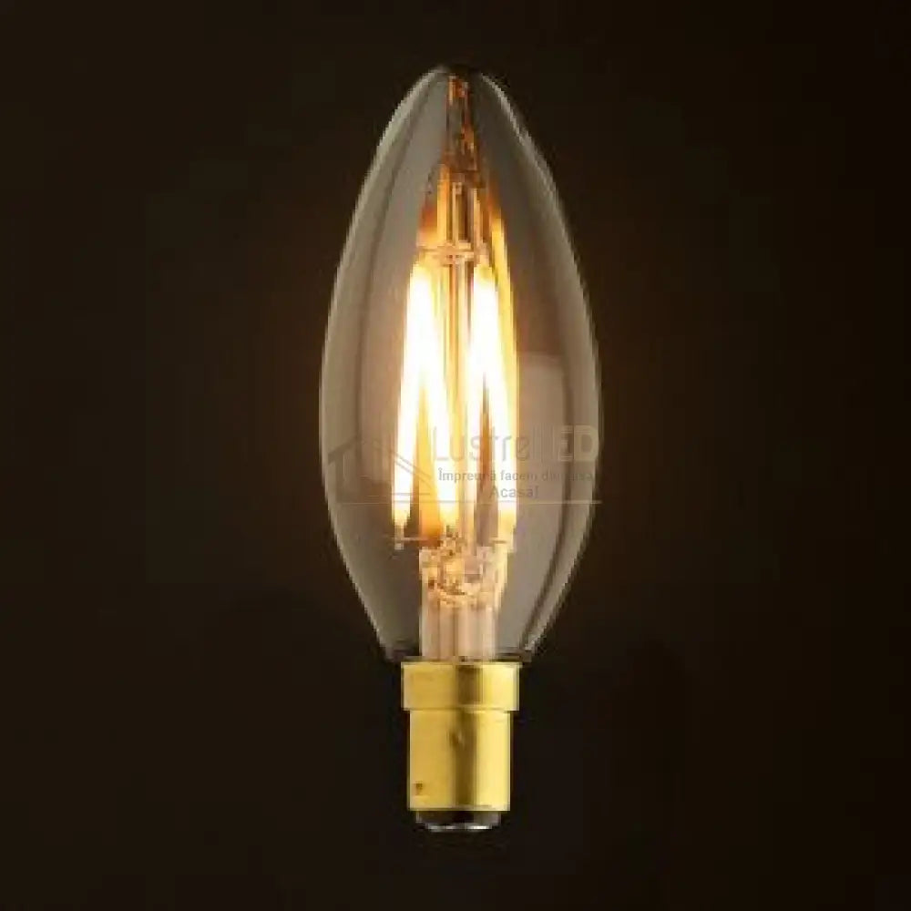 Bec Led E14 4W Filament Lumanare