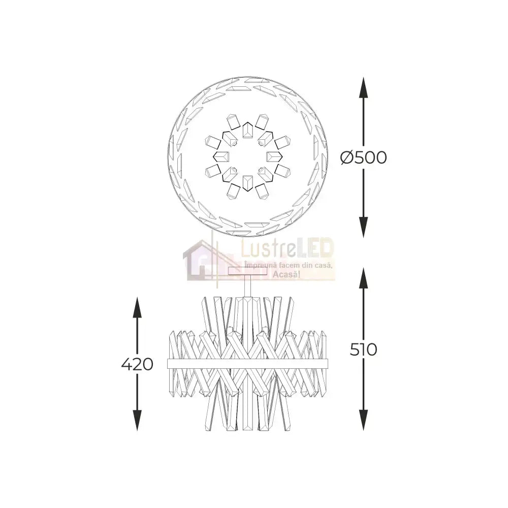 Candelabru Cristal Aplicat Luxury CONSTANTINOPLE Premium 50cm AURIE / CRISTAL / 50CM Chandeliers Crystal