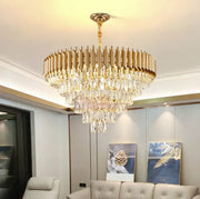 Candelabru Cristal Golden Panther 600Mm Chandeliers Crystal
