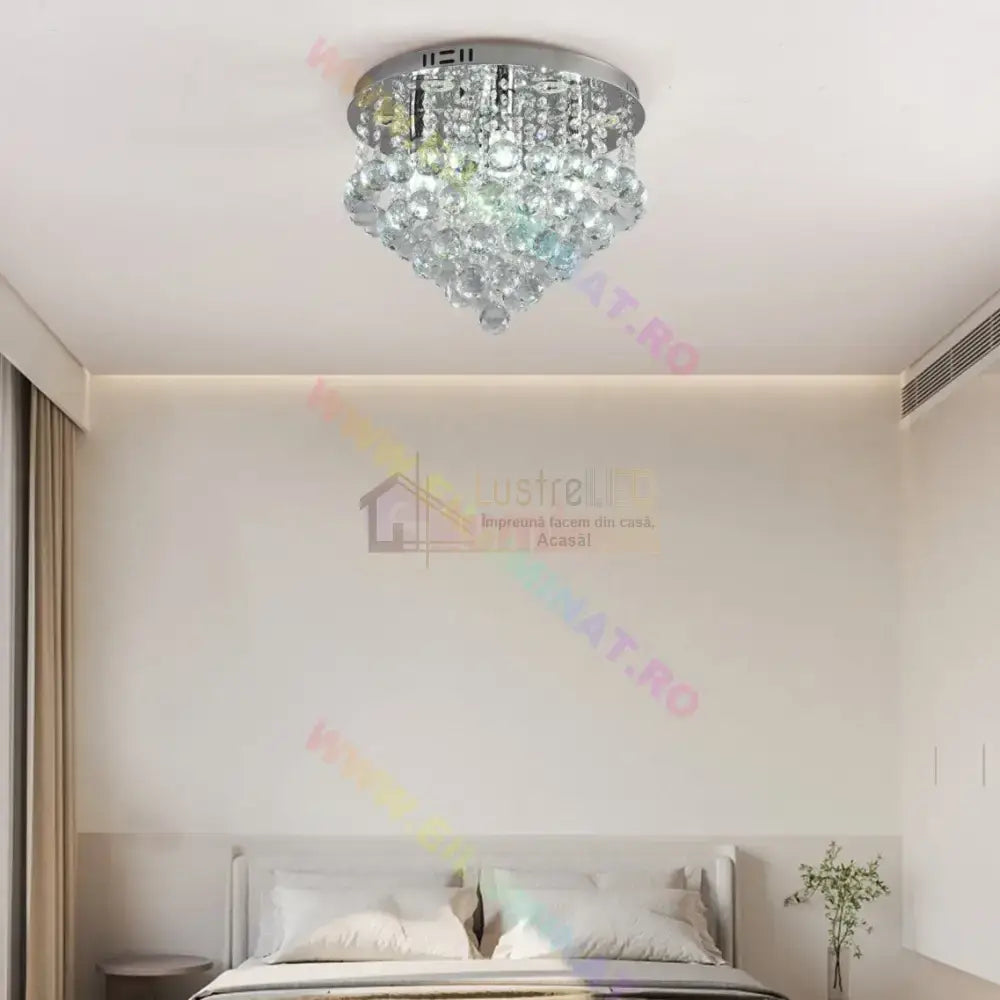Candelabru Cristal Lory Rgb Telecomanda Chandeliers