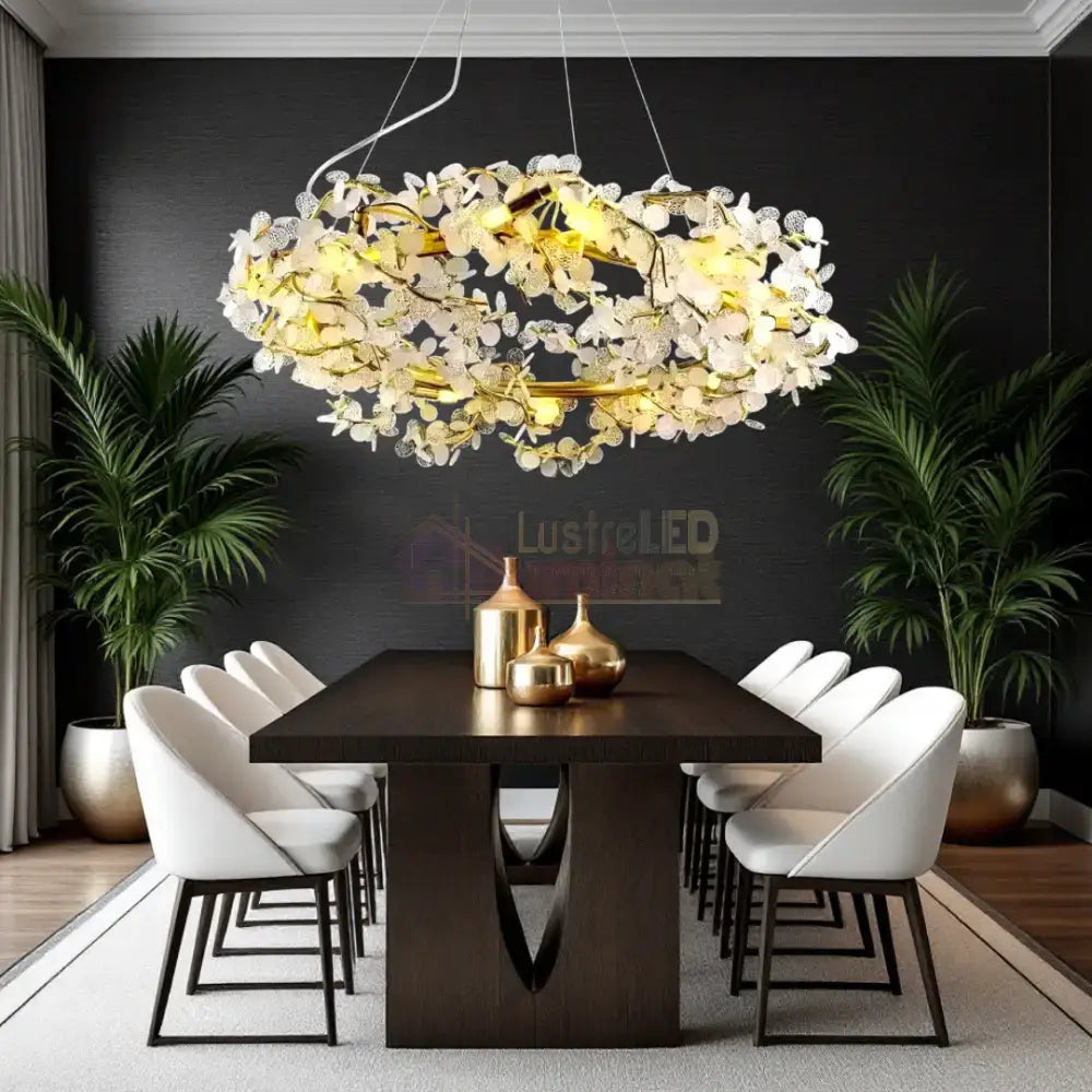 Candelabru LED Cristal Fleur Chandeliers Crystal