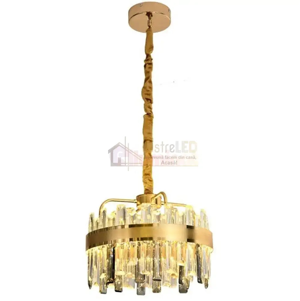 Candelabru Led 100W Cristal Milan 400Mm Telecomanda