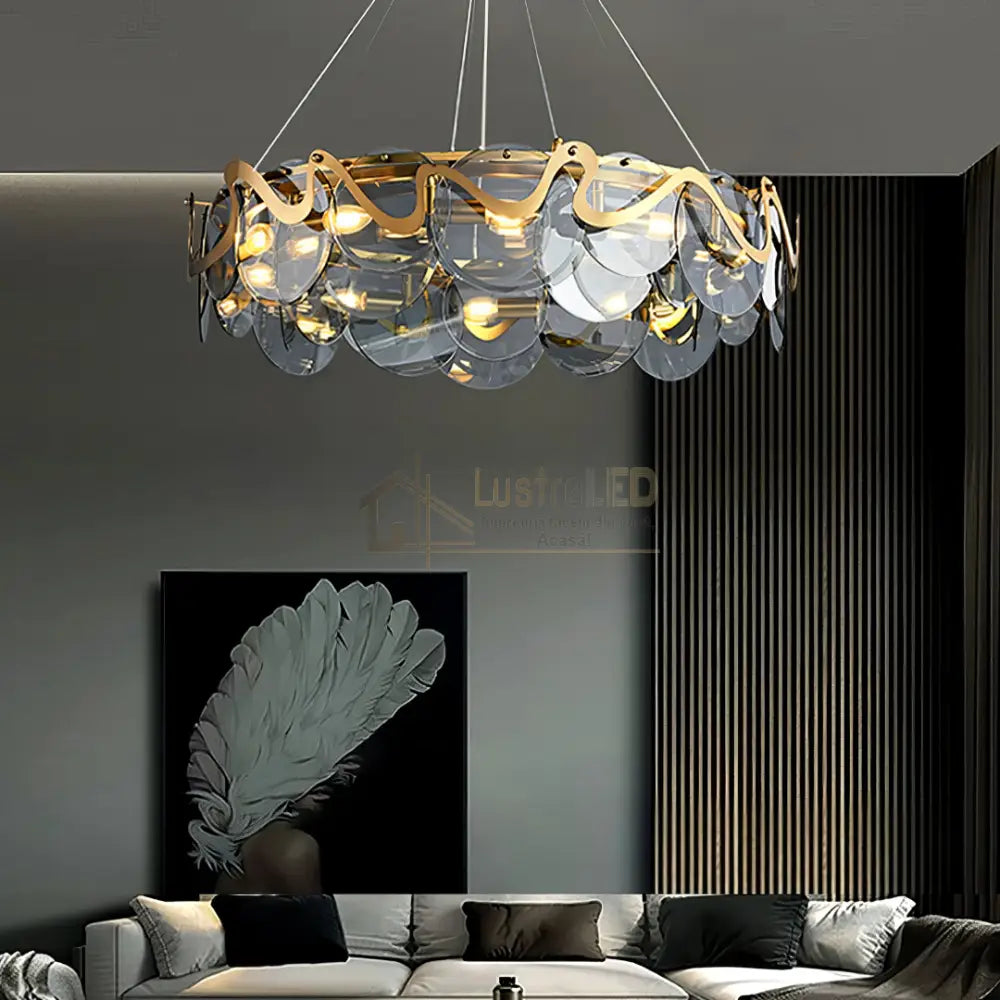 Candelabru Aplicat Cristal Luxury Black Beauty Square (Copy) lustreled.ro