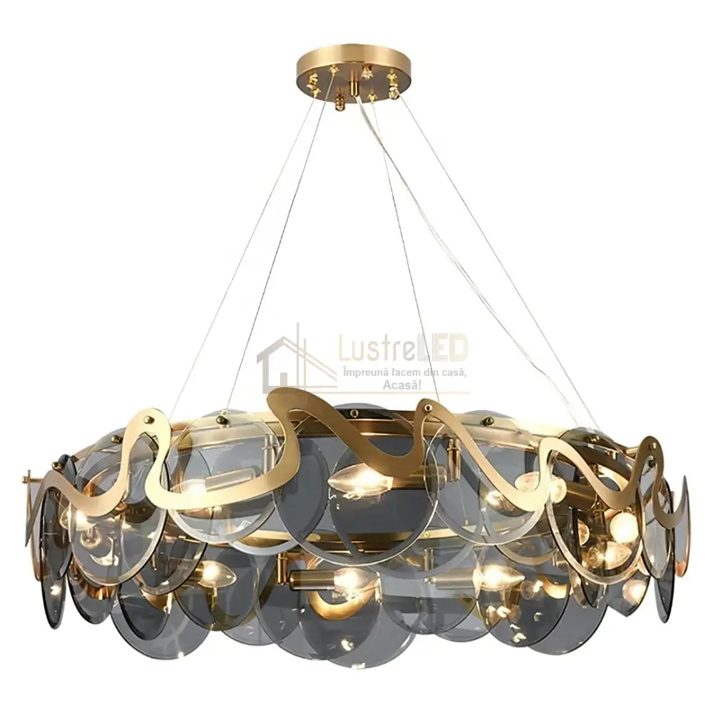 Candelabru Aplicat Cristal Luxury Black Beauty Square (Copy) lustreled.ro