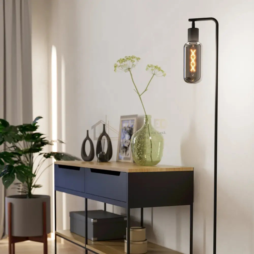 Lampadar MAIONE Black 151CM Eglo