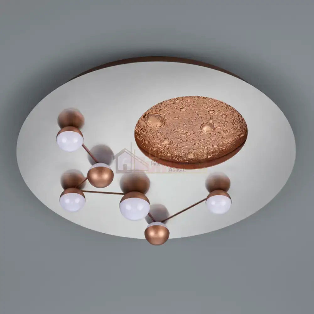 Lustra LED 42W Zodiac Chrome Premium 5100Lumeni CHROME / CIRCLE DESIGN Lighting Fixtures