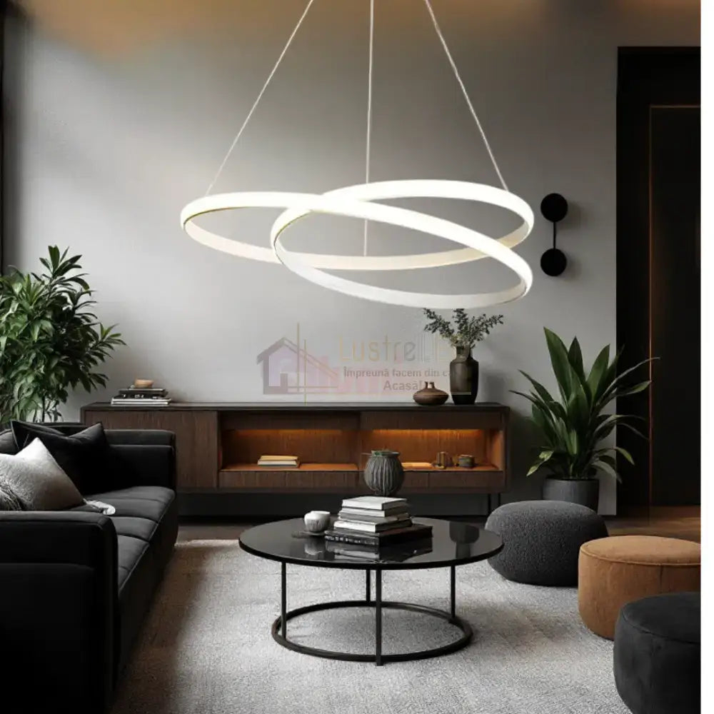 Lustra LED Alba Suspendata Luméa ALBA / SUSPENDATE Lighting Fixtures