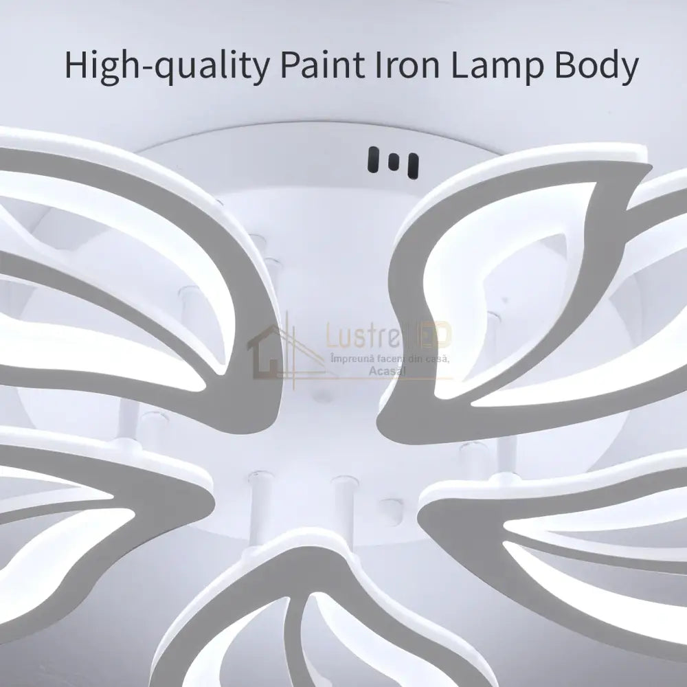Lustra Led Anemone Echivalent 500W Telecomanda Lighting Fixtures