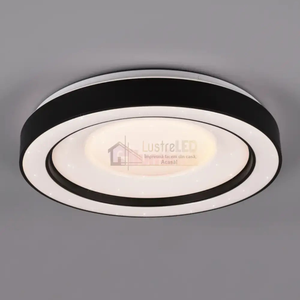Lustra LED ARCO Black RGB NEAGRA / CIRCLE DESIGN Lighting Fixtures