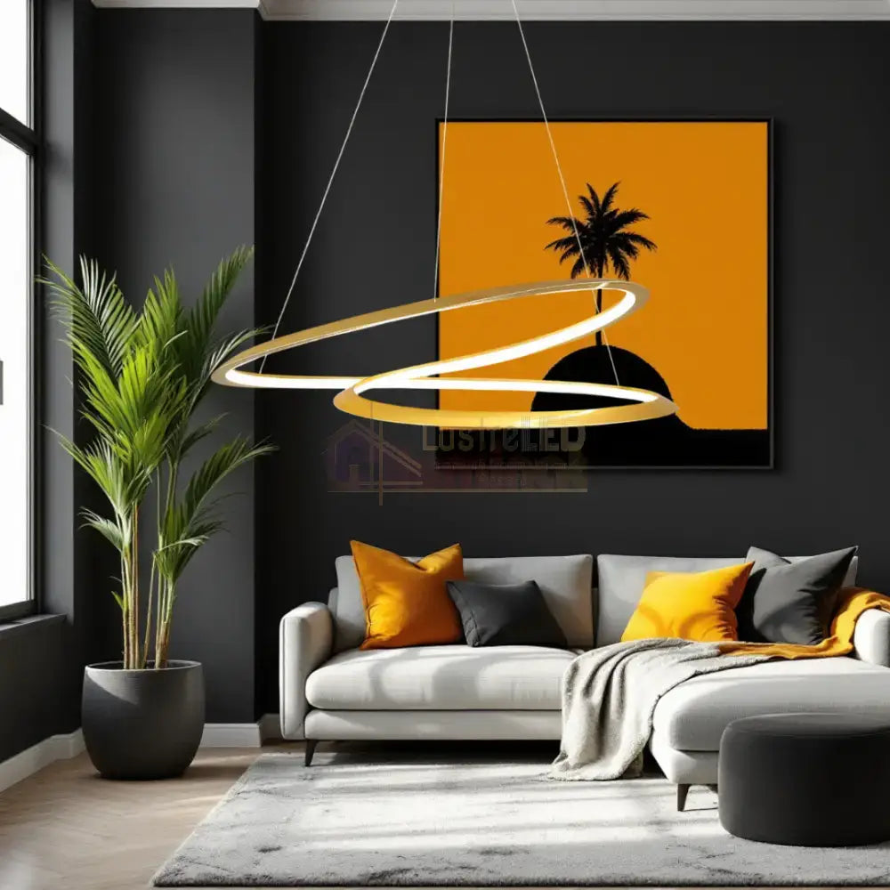 Lustra LED Aurie Suspendata Luméa AURIE / SUSPENDATE Lighting Fixtures