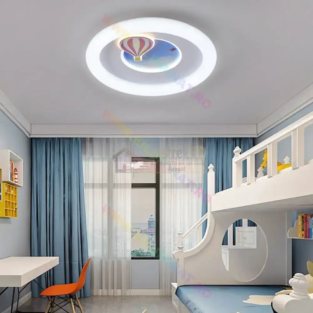 Lustra LED BRISORA Echivalent 600W Telecomanda KIDS / 50CM / ALBA Lighting Fixtures