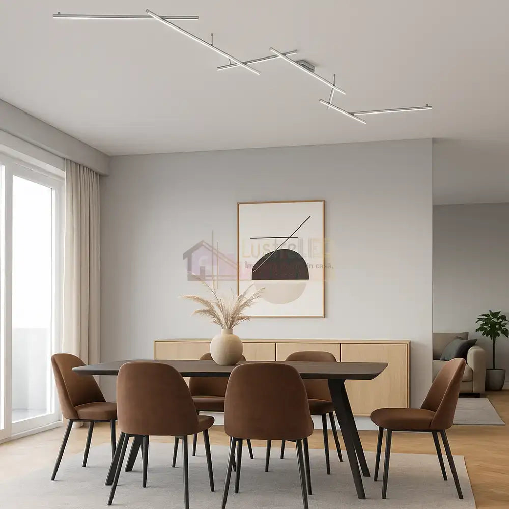 Lustra LED INDIRA 28W Echivalent 115W 345CM / MINIMALIST DESIGN Lighting Fixtures