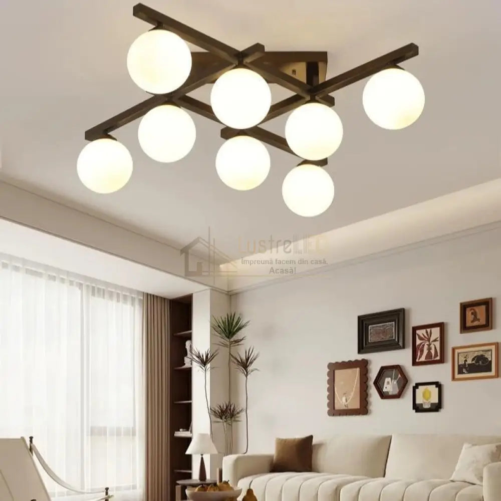 Lustra MEZO Abajur Mat 8xE27 Lighting Fixtures