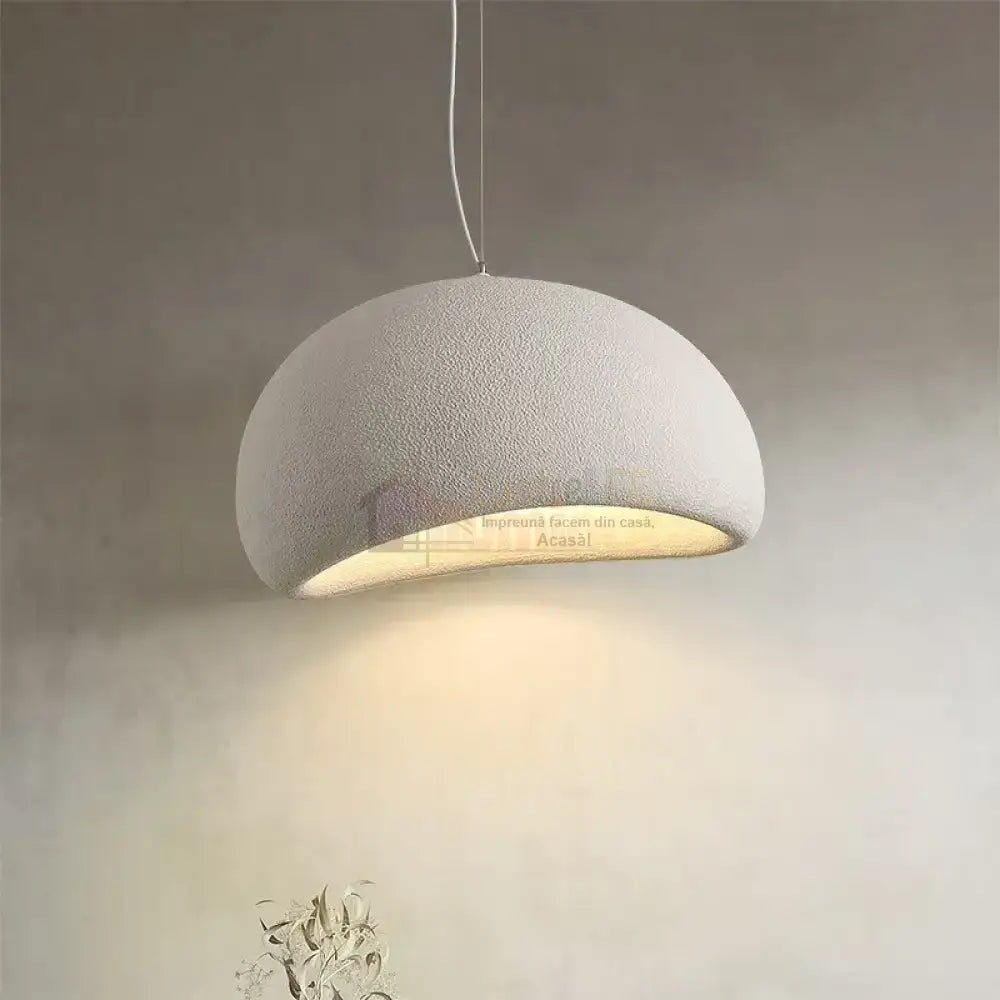 Pendul Gri ROTUND 30cm GB7499B-H30 GRI / VINTAGE SI RETRO DESIGN Lighting Fixtures