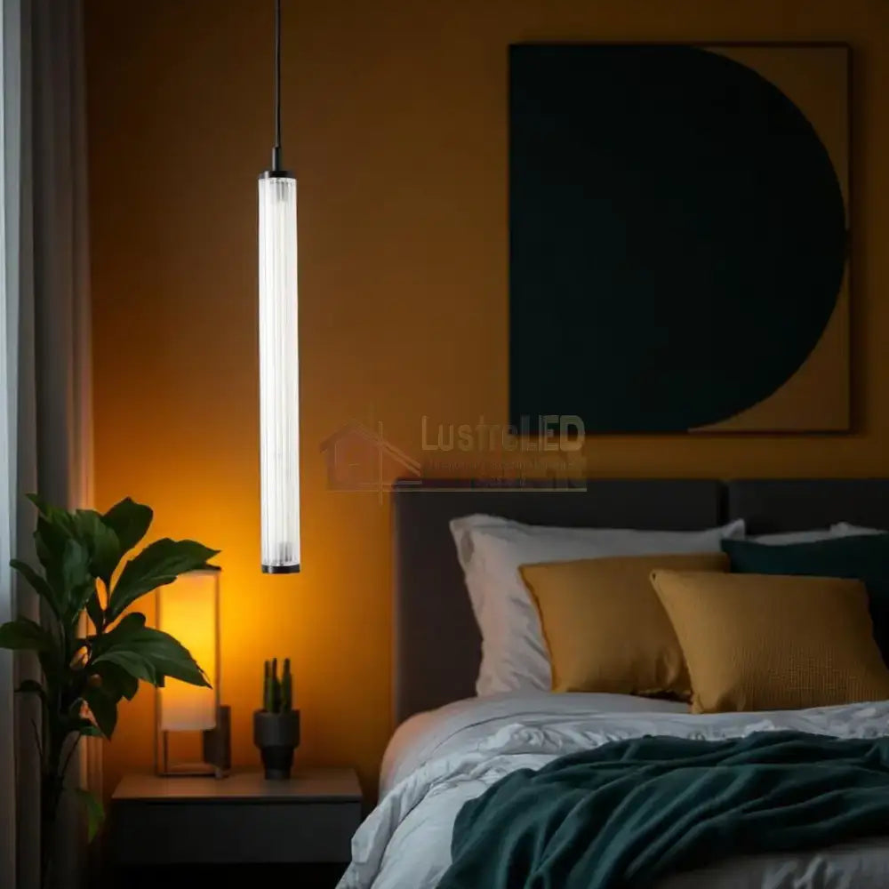 Pendul LED Black Sticla Stilo NEAGRA / NORDIC Lighting Fixtures