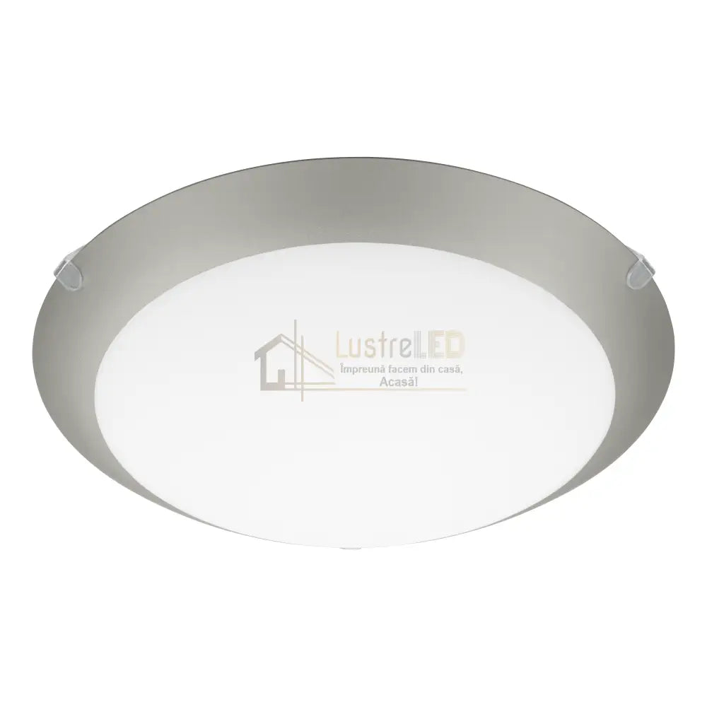 Plafoniera MARS 1 Silver & White Rotunda 25CM led ceiling light