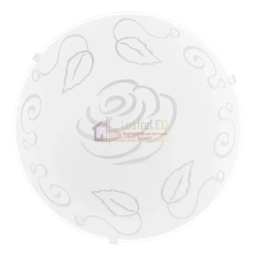 Plafoniera MARS Rose White Rotunda 25CM led ceiling light