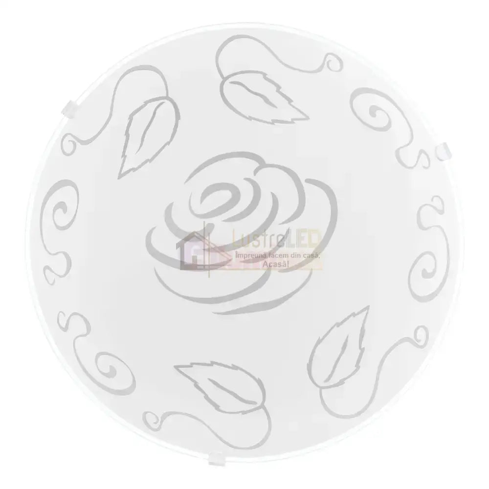 Plafoniera MARS Rose White Rotunda 25CM led ceiling light