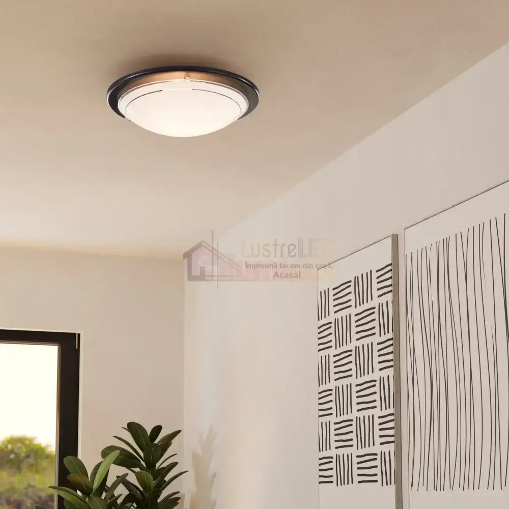 Plafoniera PLANET 1 Black Rotunda 29CM APLICA PERETE / TAVAN / 29CM led ceiling light