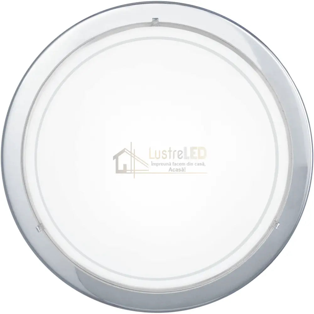 Plafoniera PLANET 1 Silver & White Rotunda 29CM led ceiling light