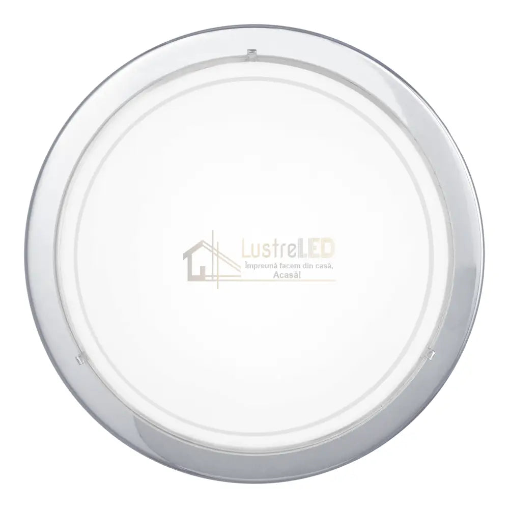 Plafoniera PLANET 1 Silver & White Rotunda 29CM led ceiling light