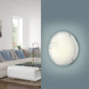 Plafoniera PLANET 1 Silver & White Rotunda 29CM led ceiling light