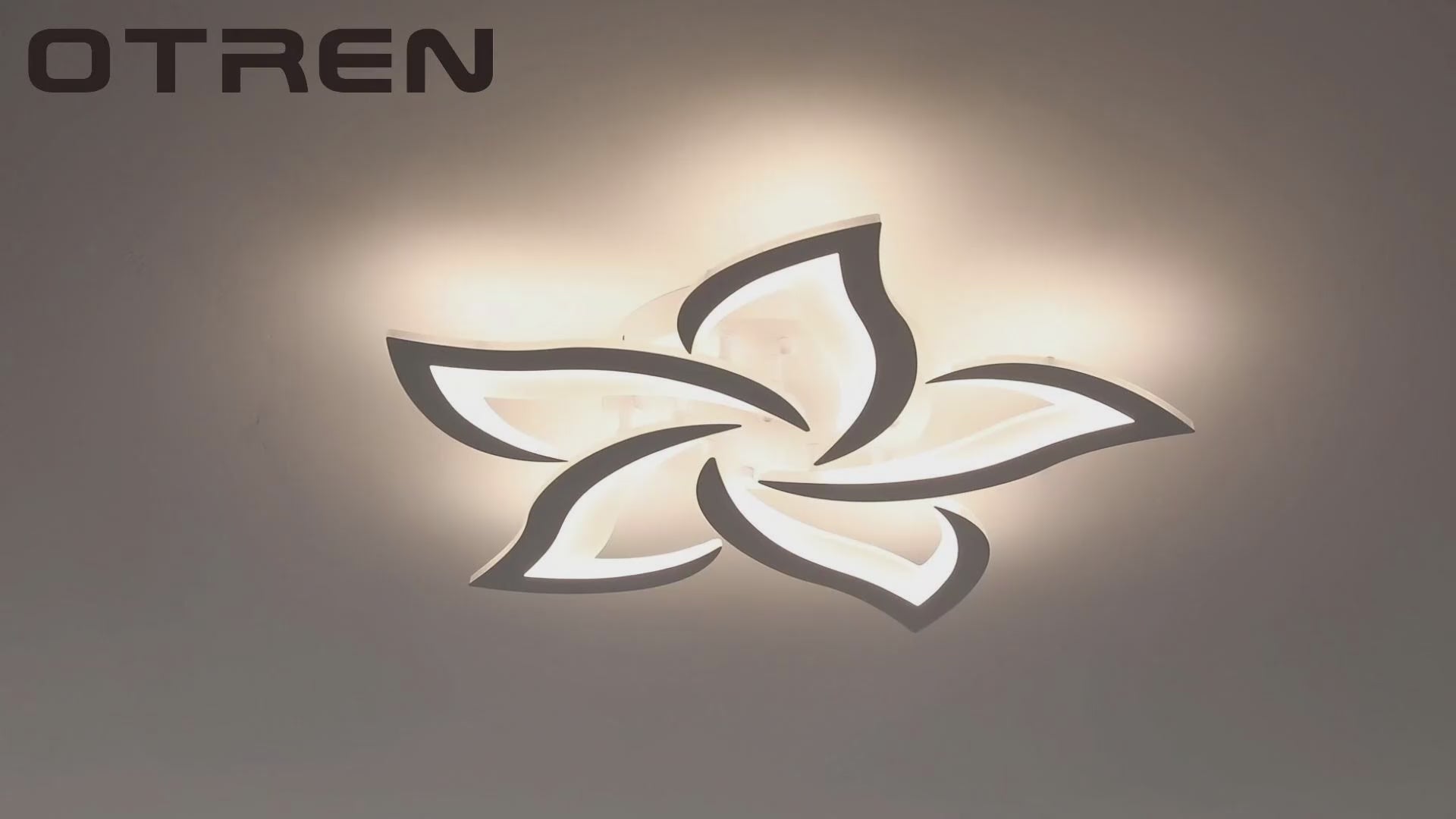 Încarcă videoclipul: Lustra LED NARCISSE Telecomanda Echivalent 500W