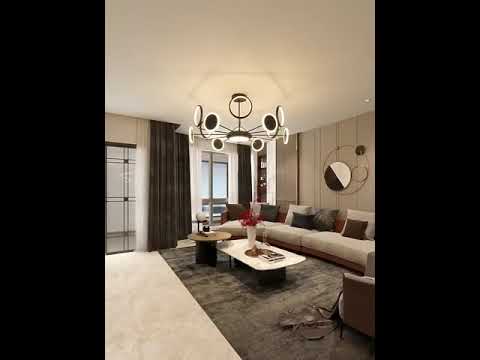 Încarcă videoclipul: Lustra LED Gambit Black 4+4+1 Brate reglabile Echivalent 600W Telecomanda