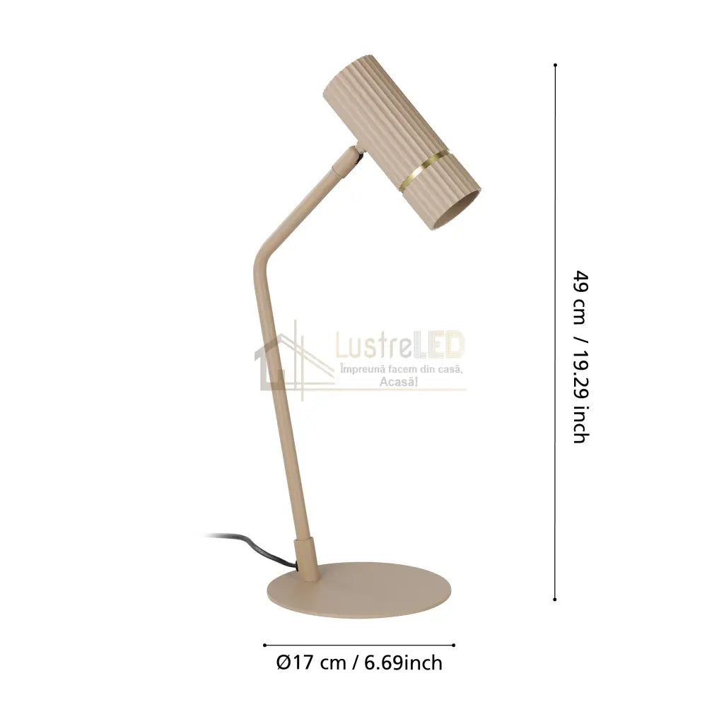 Veioza CAMINIA Cream 49CM Eglo
