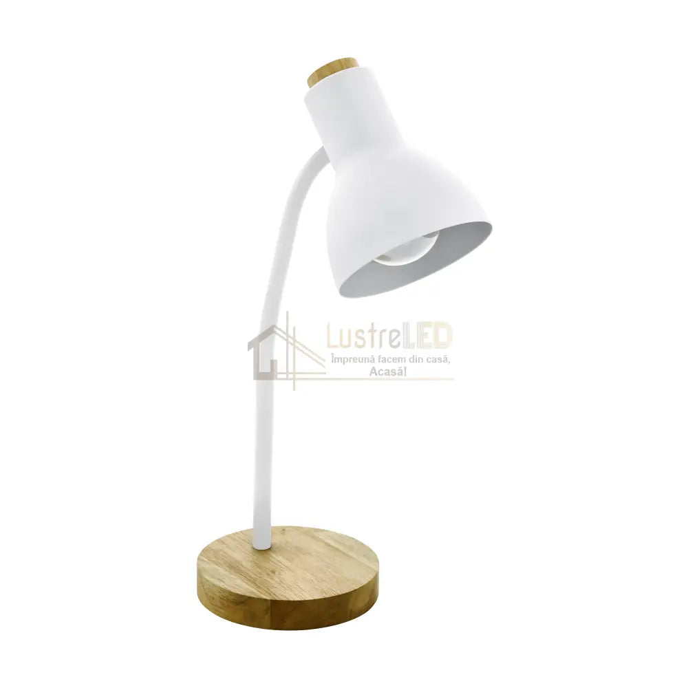 Veioza VERADAL White & Wood 49CM Eglo
