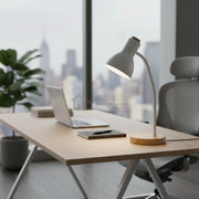 Veioza VERADAL White & Wood 49CM Eglo