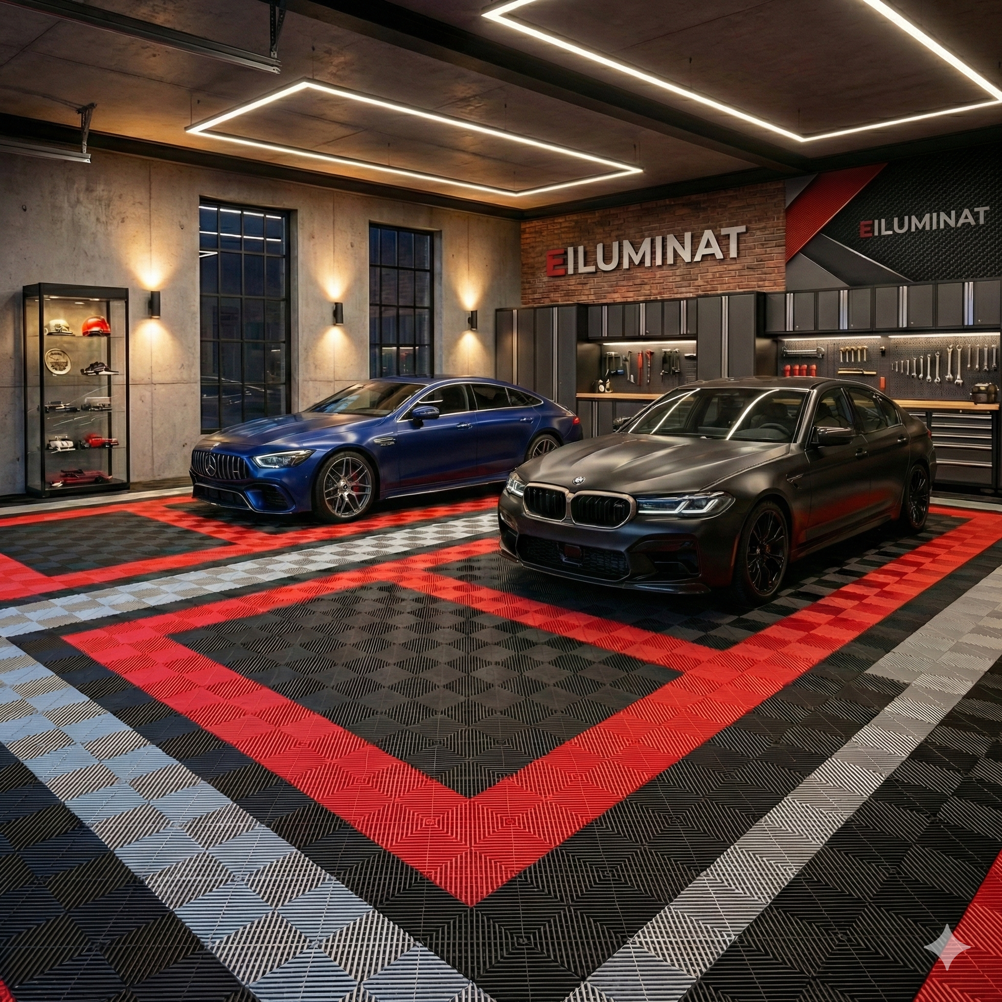 Pardoseala Modulara pentru Garaje