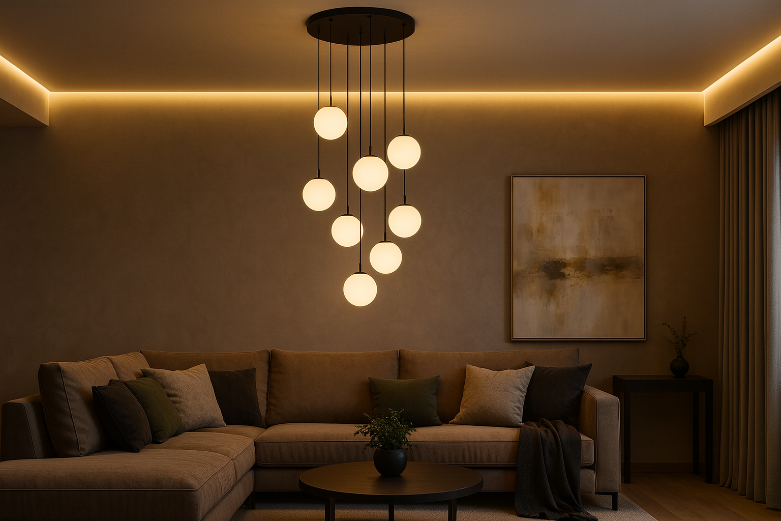 Lustre Cu Abajur