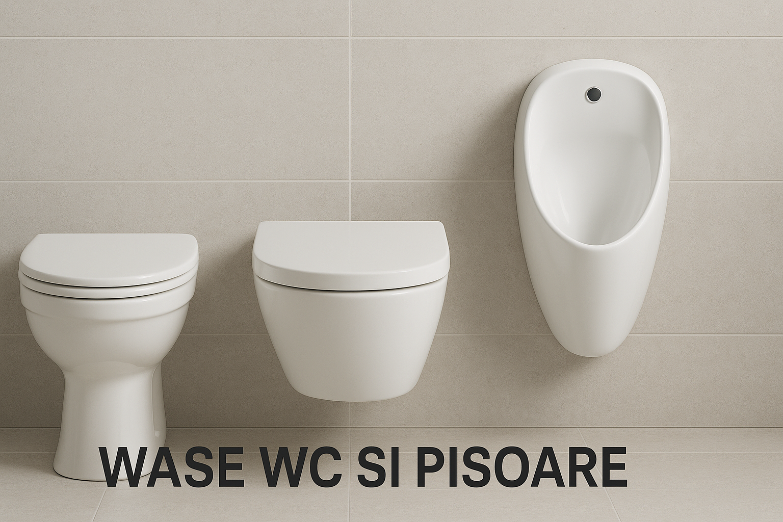 Vase WC si Pisoare