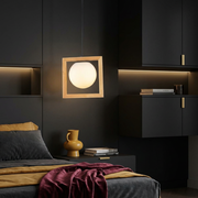 Pendul NOELIA 1xE14 Wood Style