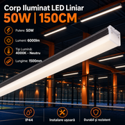 Corp Liniar LED 150CM 50W IP44 PROLINE 6000lm