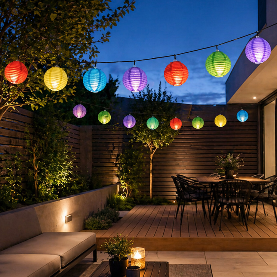 Ghirlanda Solara LED Multicolora SOLAR 4.30M 300mAh Premium