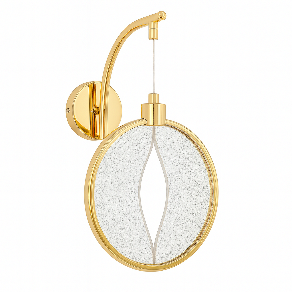 Aplica LED Circle Gold Design BD480 AURIE / APLICA PERETE / CIRCLE DESIGN Wall Light Fixtures