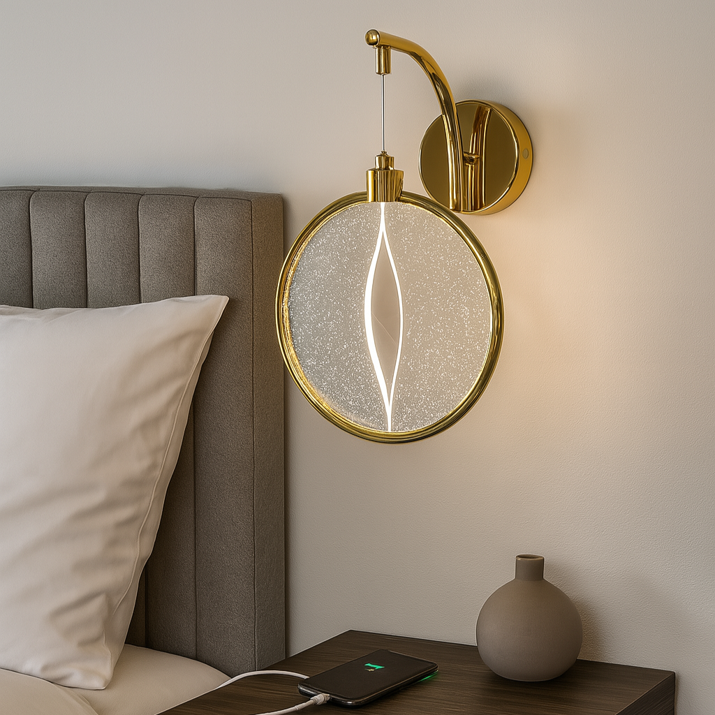 Aplica LED Luxury Gold Birdy