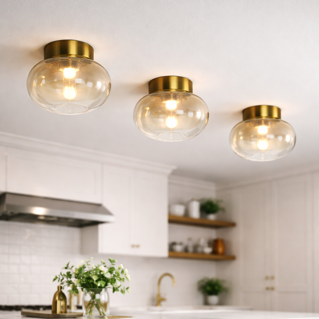 Lustra LED Vaso Gold Premium