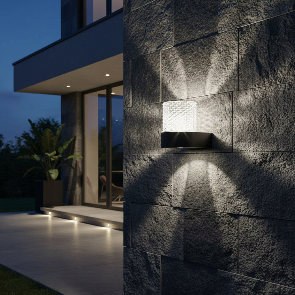 Aplica LED FASIO Exterior 6W Neagra