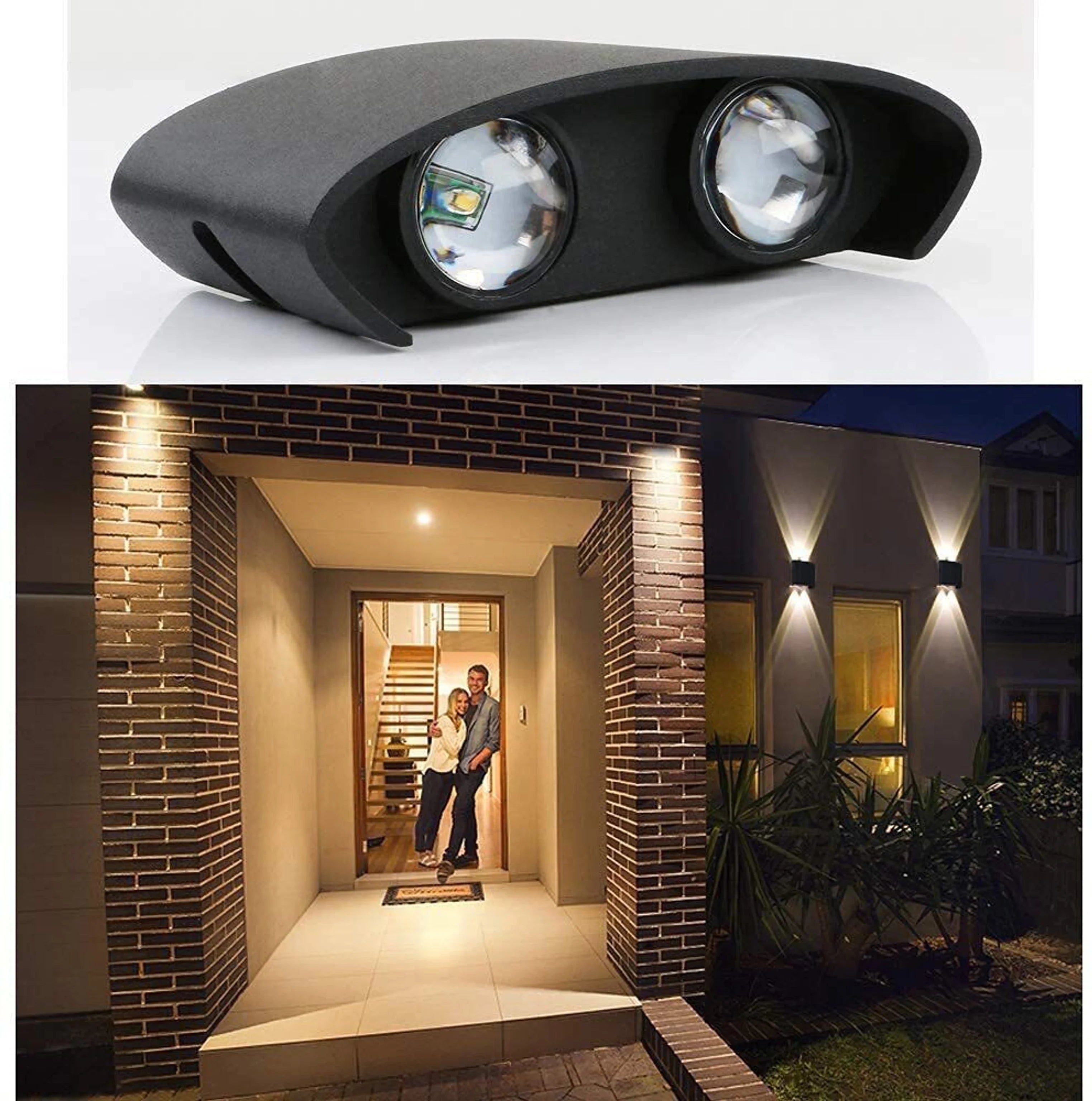 Aplica LED 4W TRIO Exterior Neagra