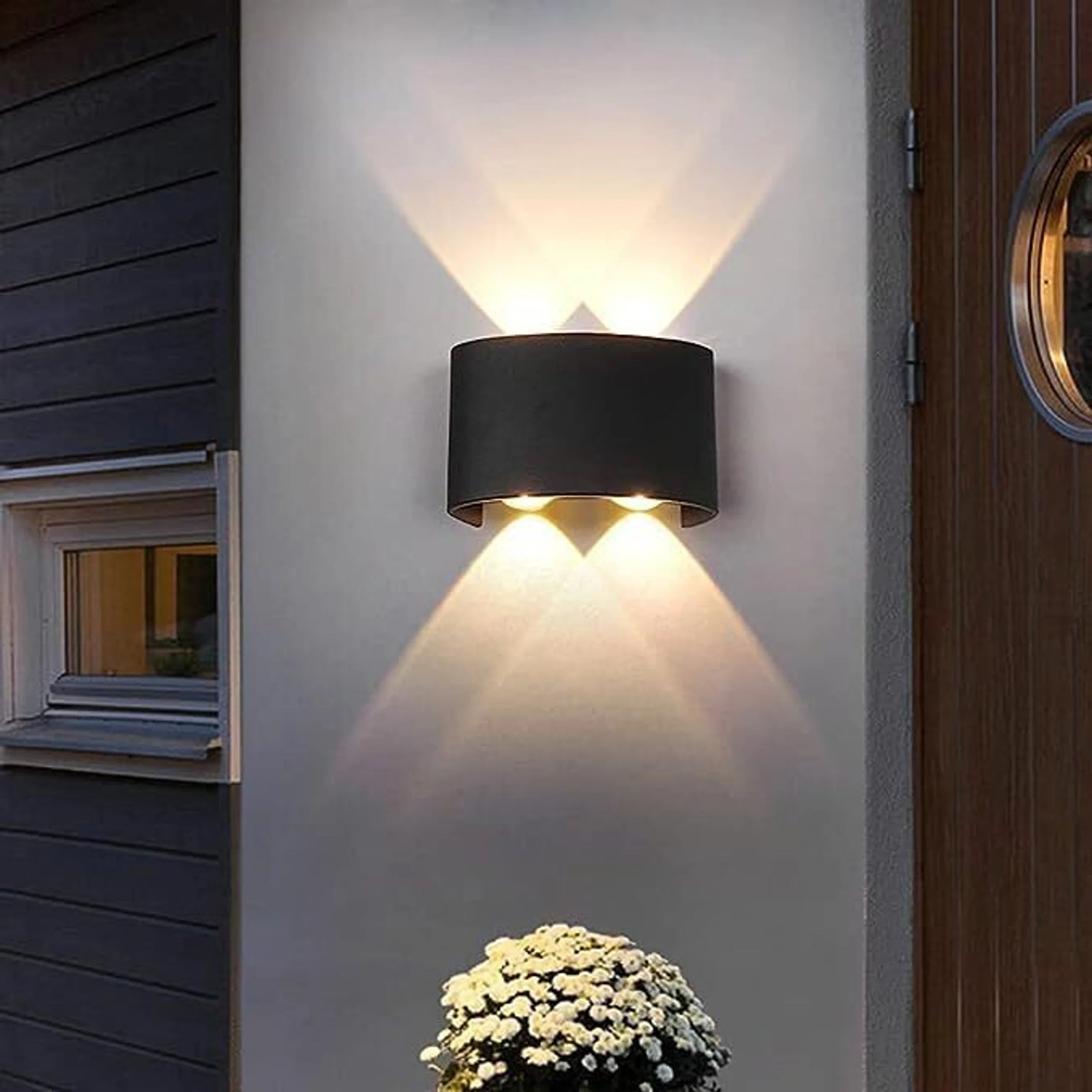 Aplica LED 4W TRIO Exterior Neagra
