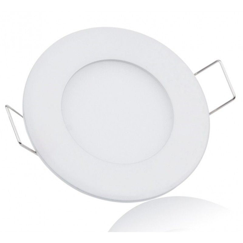 Spot LED 3W Slim Rotund Alb / ⌀83mm / Incastrabil