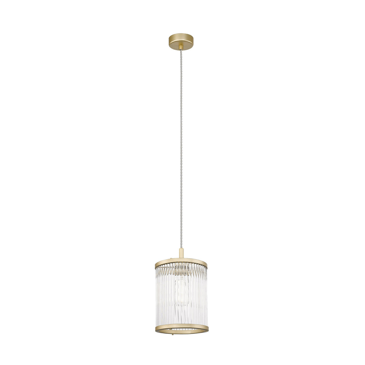 Pendul Cristal Gold SERGIO Premium 1 x E14