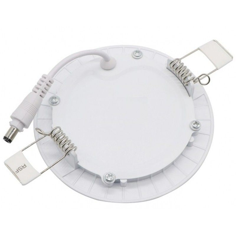 Spot LED 6W Slim Rotund Alb / ⌀118mm / Incastrabil