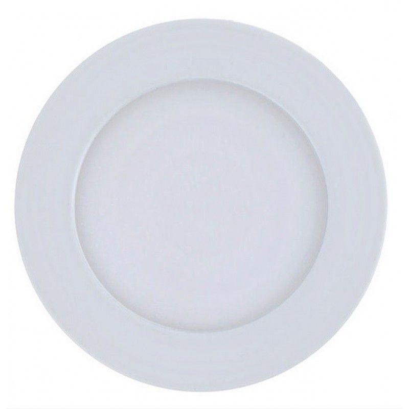Spot LED 6W Slim Rotund Alb / ⌀118mm / Incastrabil