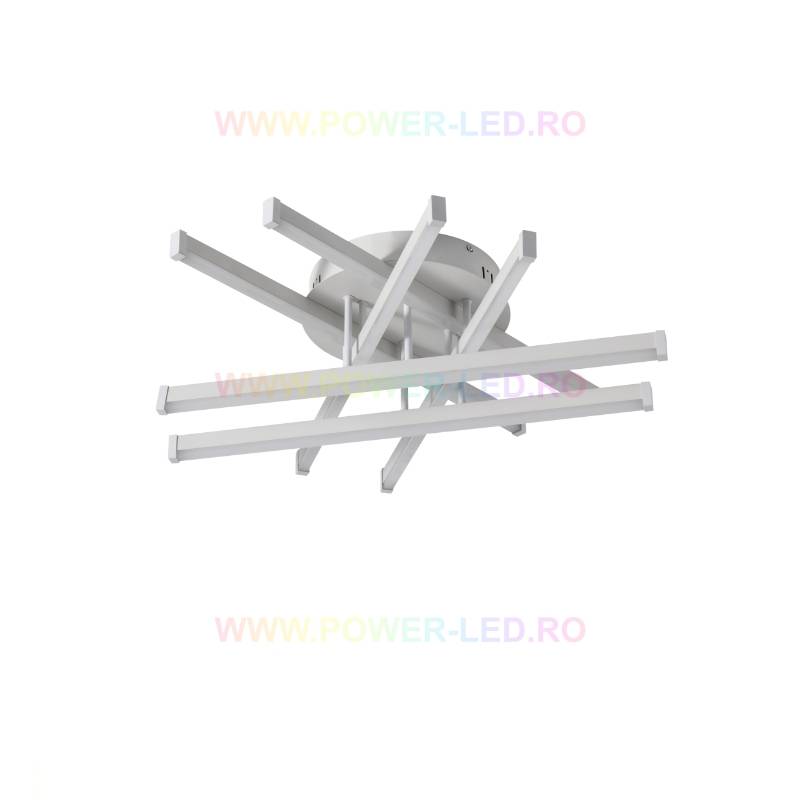 Lustra LED 120W 6 LINES Design Round Alba SMART Echivalent 500W